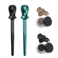 2 Stifte und Eyeliner in Braun und Schwarz
