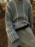 Khaki/blau