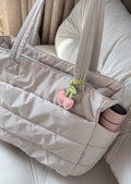 Weiß/ beige