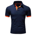 Marineblau/Orange