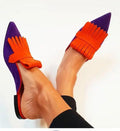 Orange und Lila