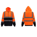 Orange und Schwarz
